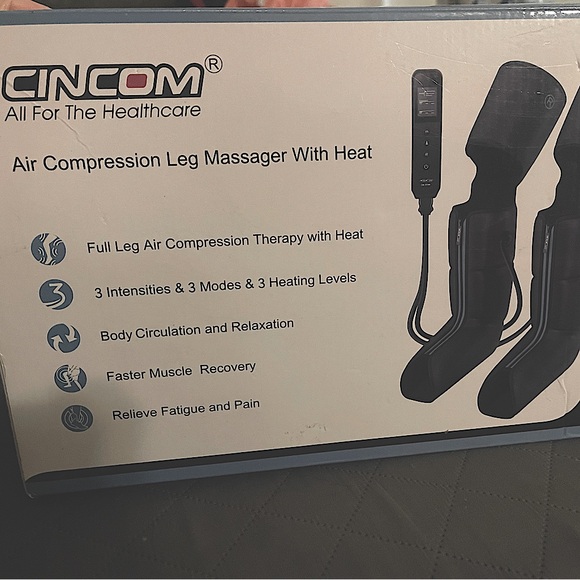 Cincom healthcare full leg massagers with heat option